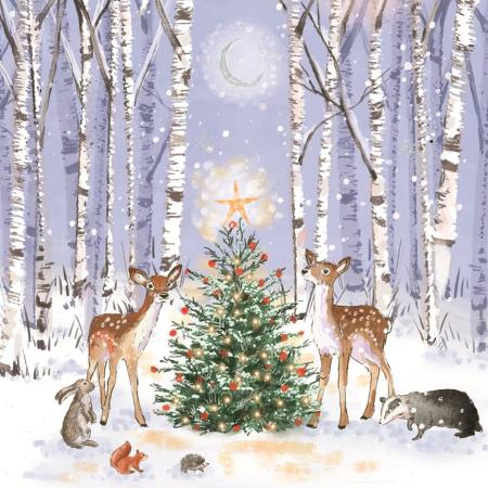 Small tree in the woods - Pack of 10 cards