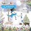 Snowman directions - 10 cards