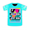 Retro Run Pop Technical Top