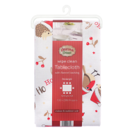 Christmas wipe clean tablecloth 132 x 230cm