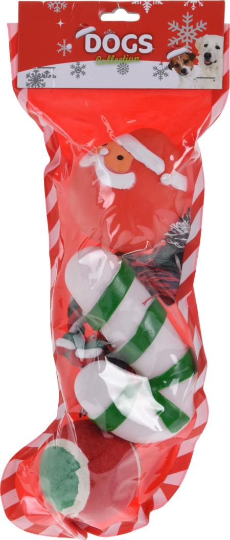 Dog toy stocking