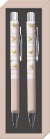 Pink potting shed gift pen set