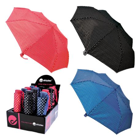 Polka dot umbrella