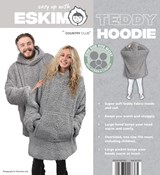 Teddy Eskimo Hoodie Grey