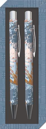 Bohemian blue gift pen set