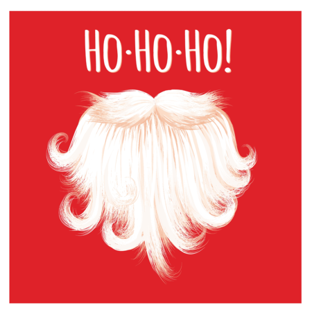 Santa's beard - 10 cards