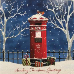 Sending Christmas Greetings - 10 cards