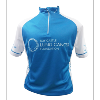 Branded cycling jersey