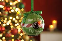 Light up bauble - Elf surveillance