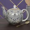 William Morris Lodden Tea Pot 1 Litre Lavender Lotus Flower Floral Design