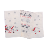 Pack of 3 Christmas tea towels - Festive fun
