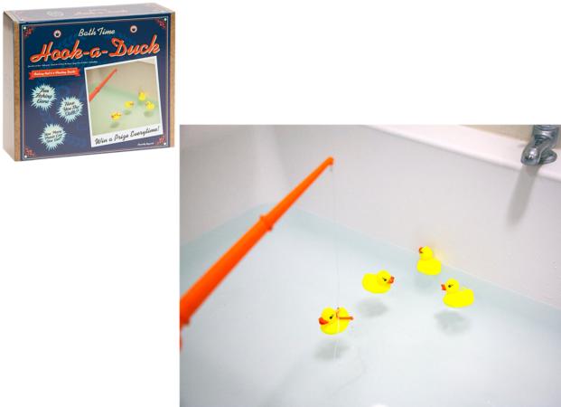Bathtime hook a duck