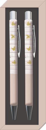 Pink potting shed gift pen set