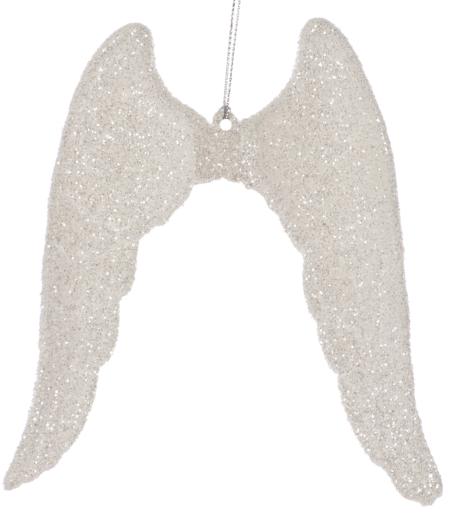 Glitter angel wing decoration 