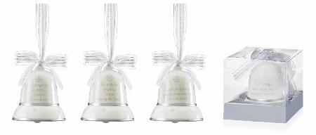 White remembrance bell