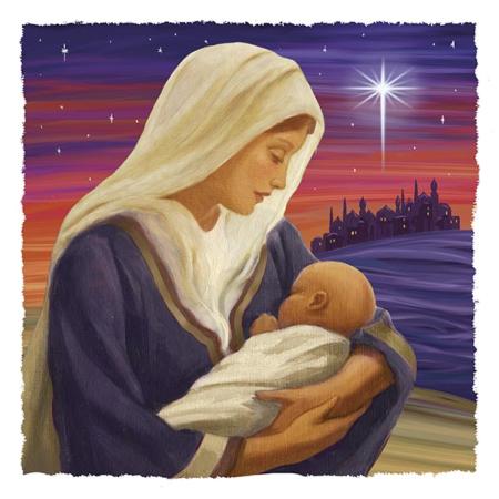 Madonna and new born king - 10 cards