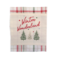 Christmas 100% cotton apron - Winter wonderland