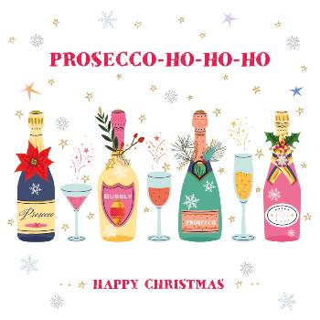 Prosecco-ho-ho-ho - Pack of 10 cards