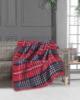 Plaid Red Luxury Blanket 