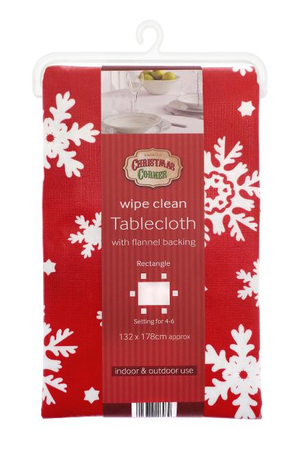 Tablecloth - Snowflakes