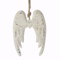 White hanging angel wings
