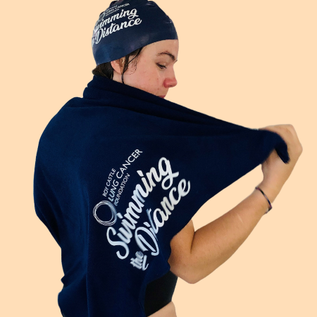 Swimming the Distance towel
