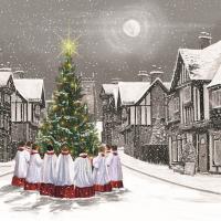 Choir singing in the town - Pack of 10 cards