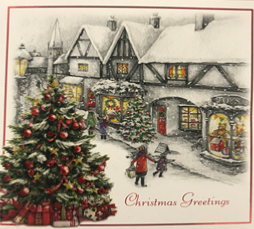 Snowy Scene -10 Cards