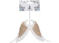 Gold glitter hanging angel wings