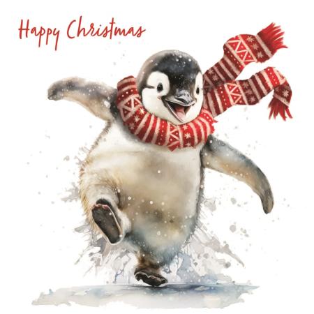 Happy penguin - Pack of 10 cards