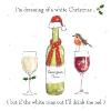 Dreaming of a wine Christmas - 10 cards