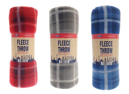 Fleece throw