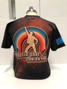 Retro Run 70s Technical Top 