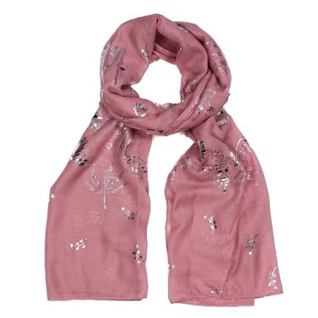Alison pink scarf