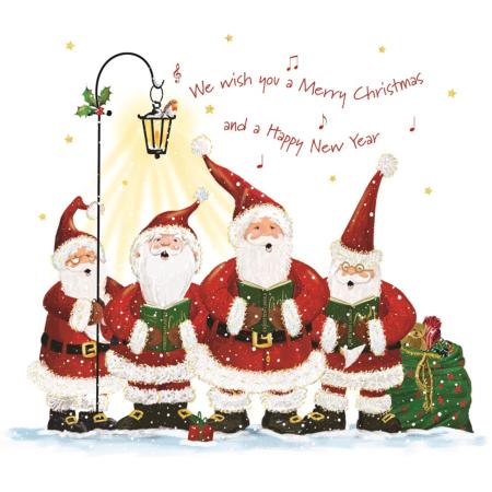 The Santa choir - Pack of 10 cards