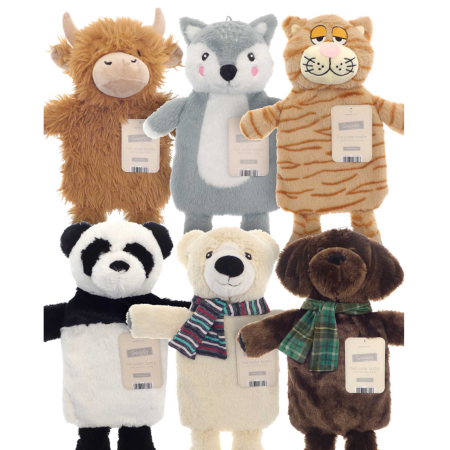 Animal hot water bottle