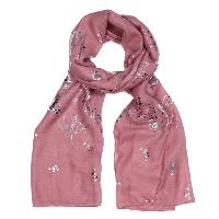 Alison pink scarf