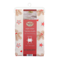 Christmas wipe clean tablecloth 132 x 178cm