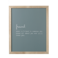 Friend quote frame